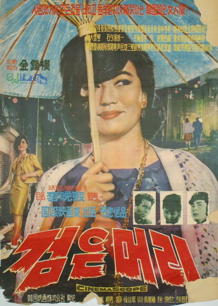 Black Hair 1964 poster